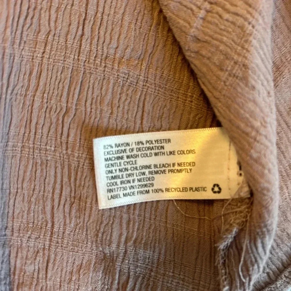 Knox Rose Top Womens Sz Med Purple Embroidered Southwestern Off Shoulder
Tassel - Picture 6 of 8